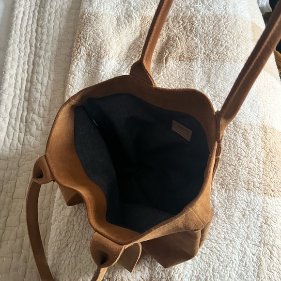 Clare V Tan Suede Tote - Picture 4 of 9